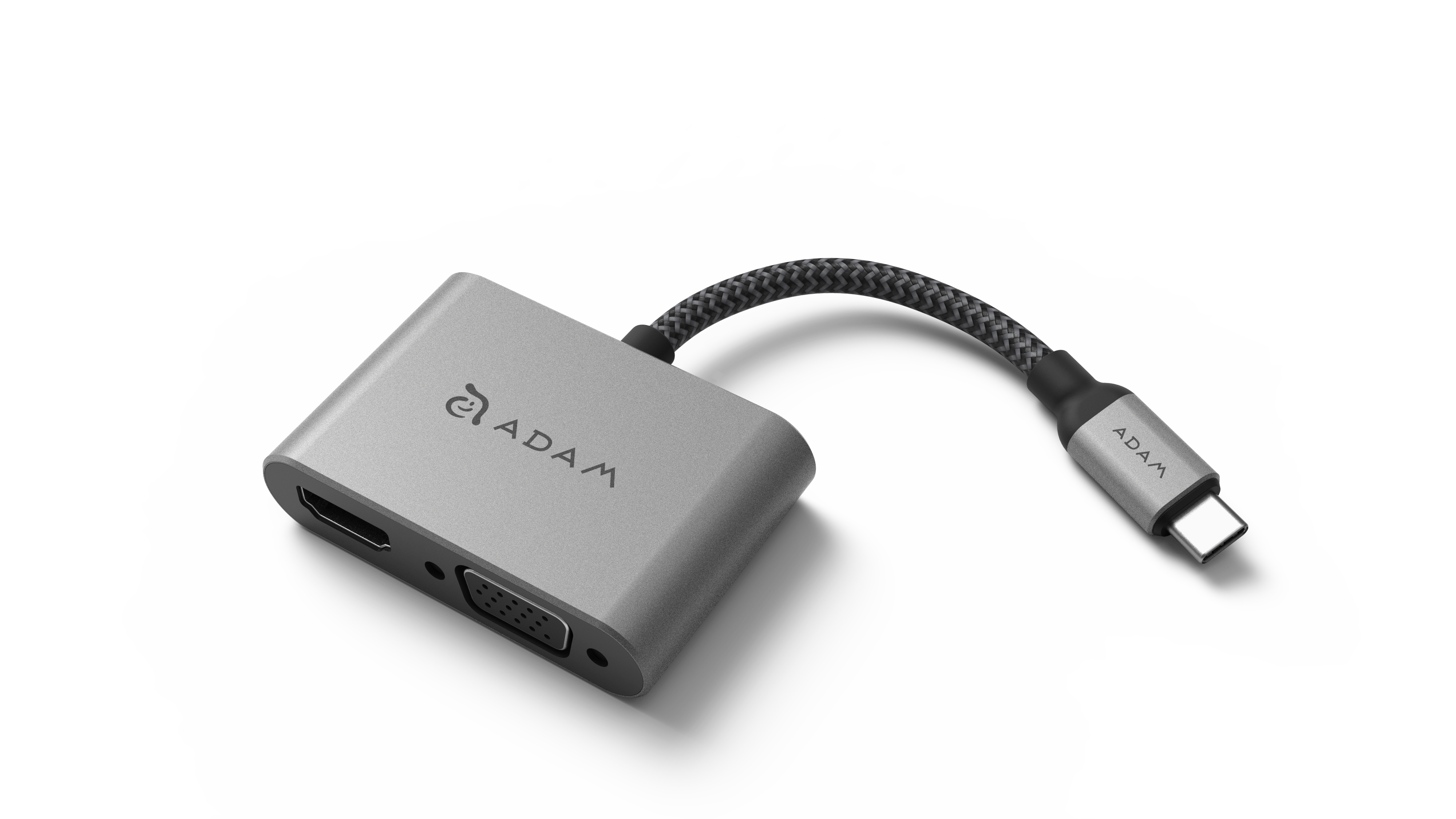 CASA HUB VH1 | Grau | 2 Port USB-C Hub - Retoure