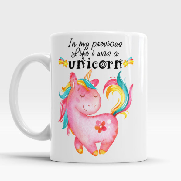 Einhorn Keramik Tasse