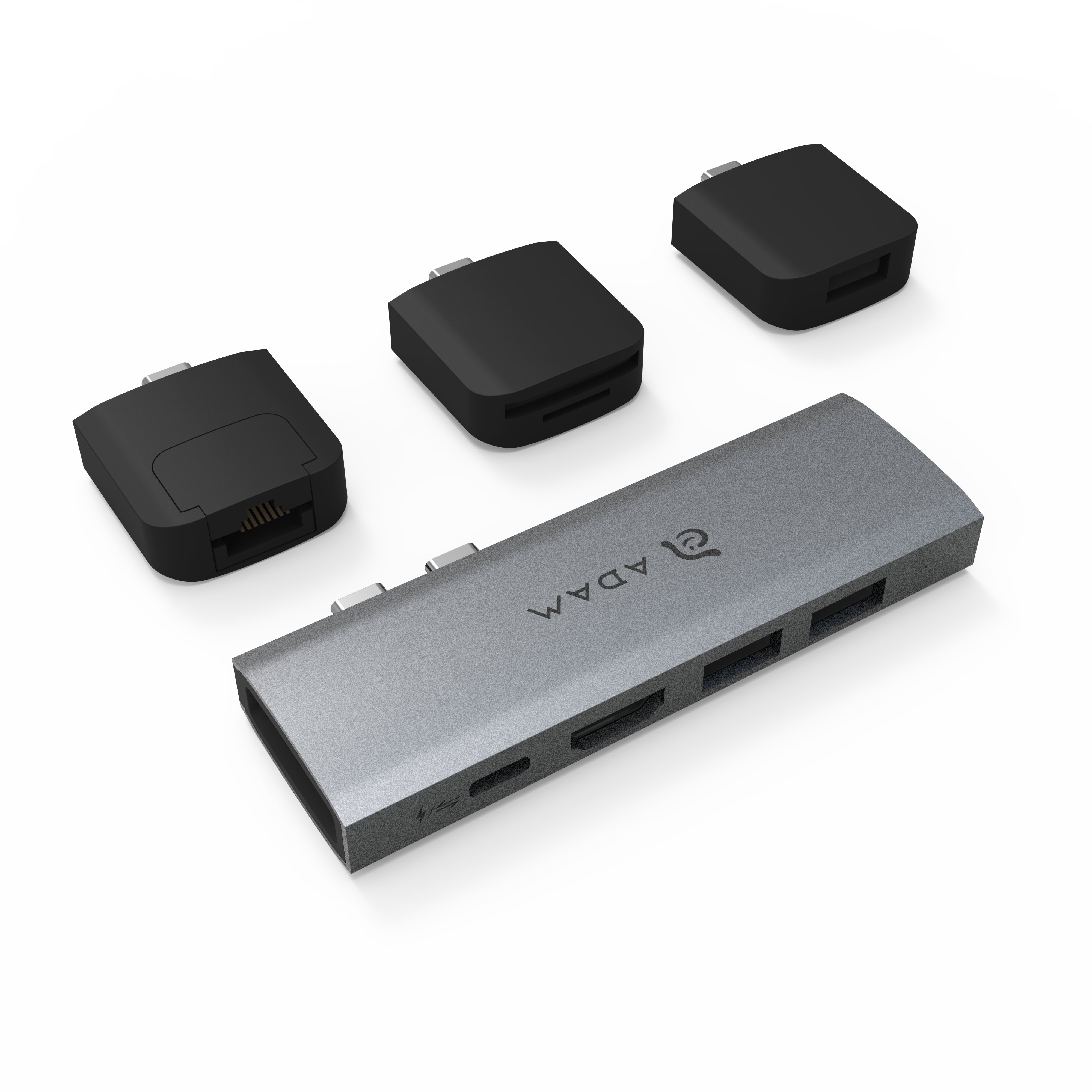 CASA HUB 10E | Grau | 10 Port USB-C/Thunderbolt Hub