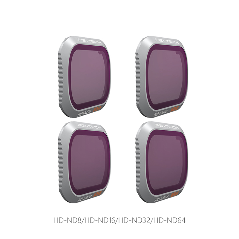 DJI Mavic 2 Pro ND-Filterset Advanced (ND8, ND16, ND32, ND64)