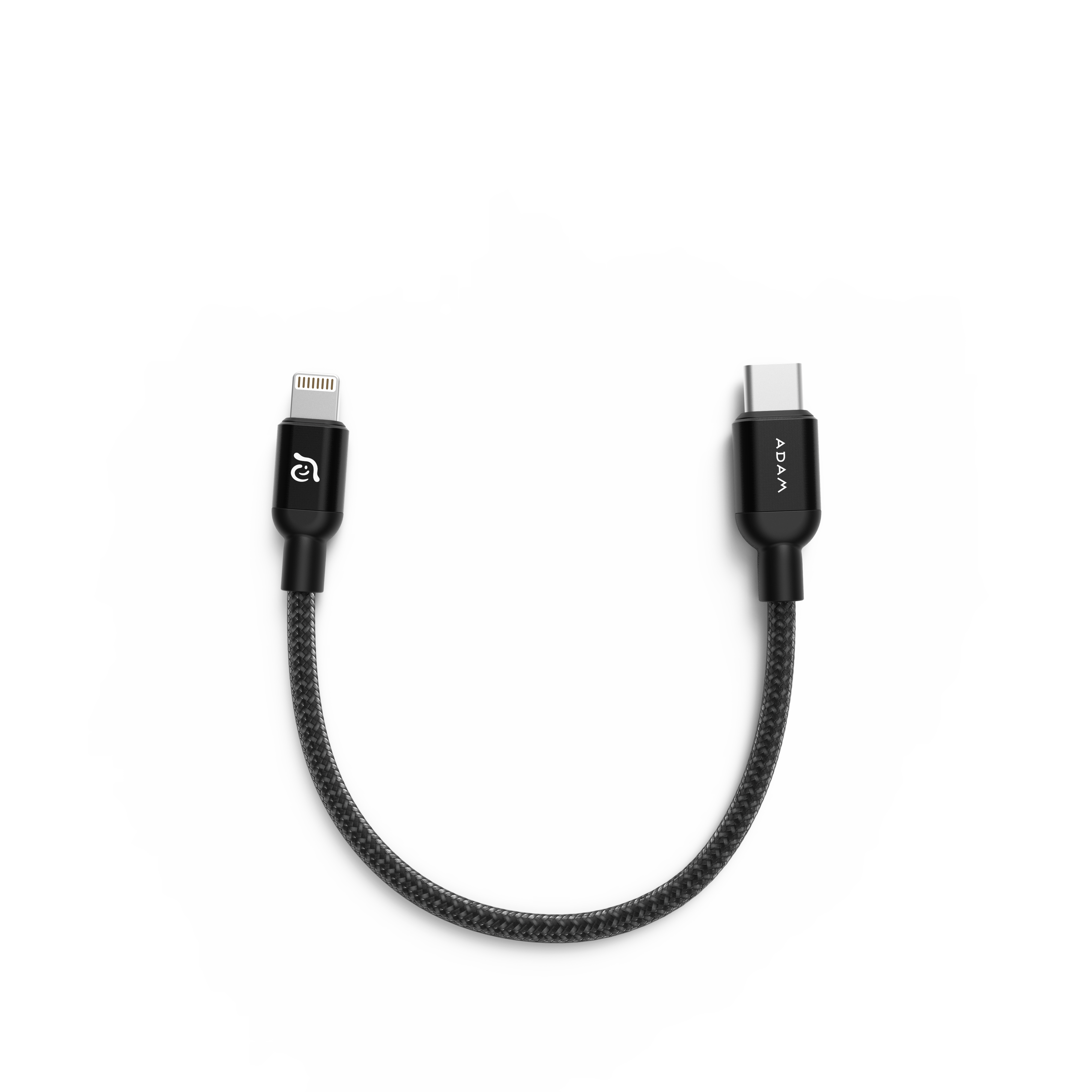 PeAk II FLEET C20B | 20cm | schwarz | USB-C zu Lightning