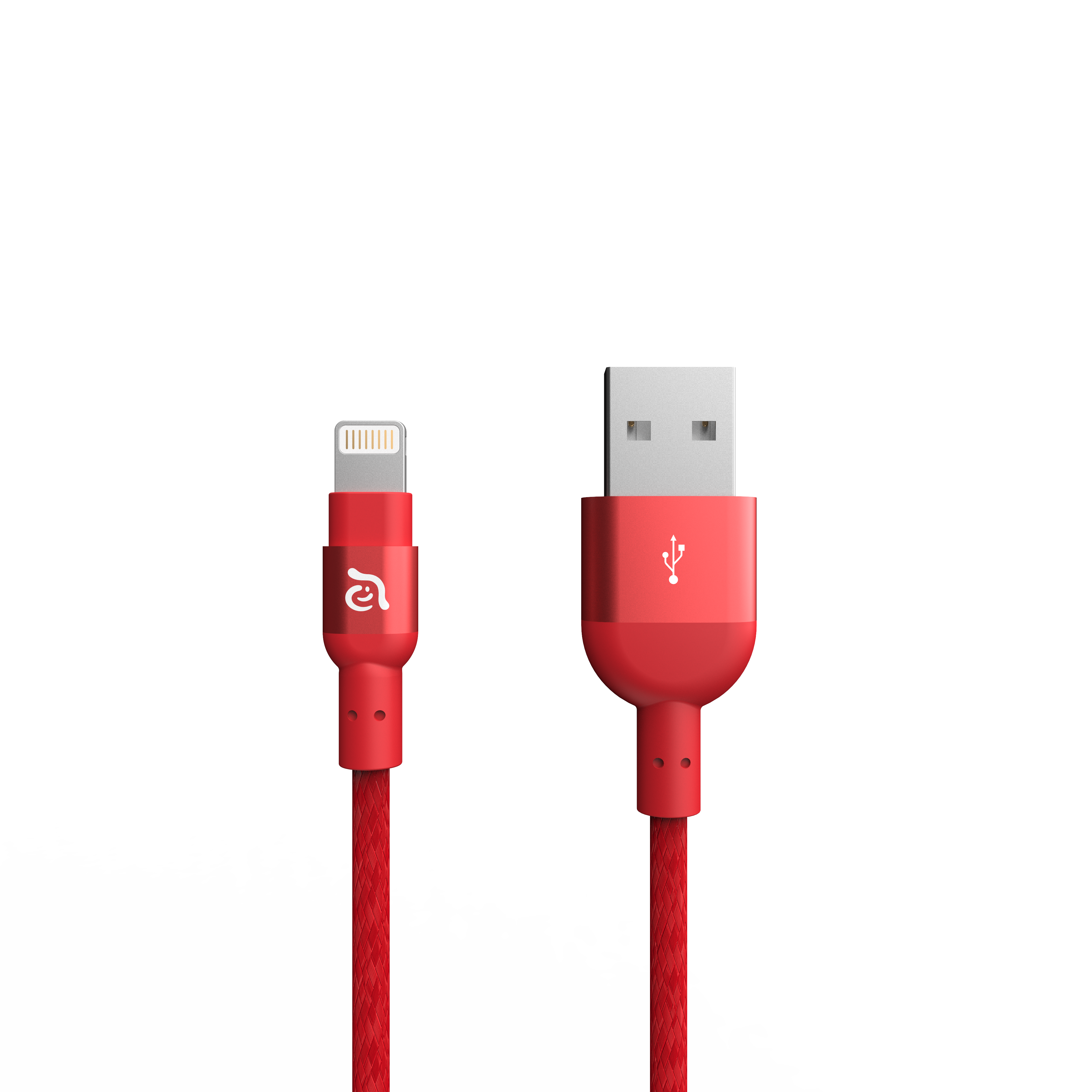 PeAk II 20B | 20cm | rot | MFi | Lightning auf USB Kabel