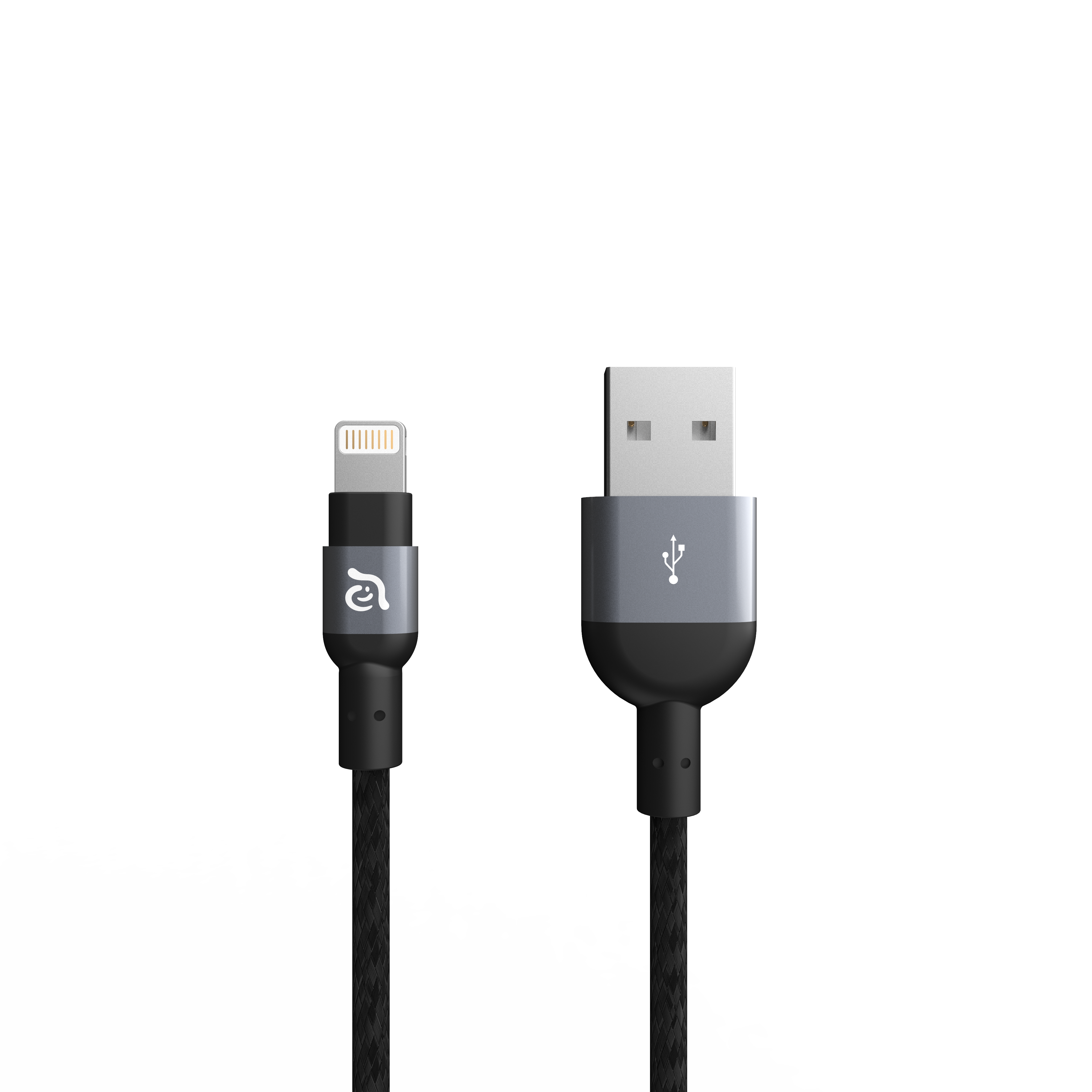 PeAk II 20B | 20cm | Grau | MFi | Lightning auf USB Kabel
