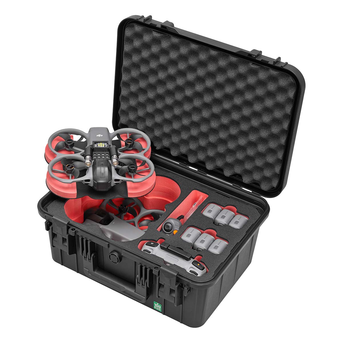 TOMcase Schutzkoffer ECO60D “Double” für DJI Avata 360
