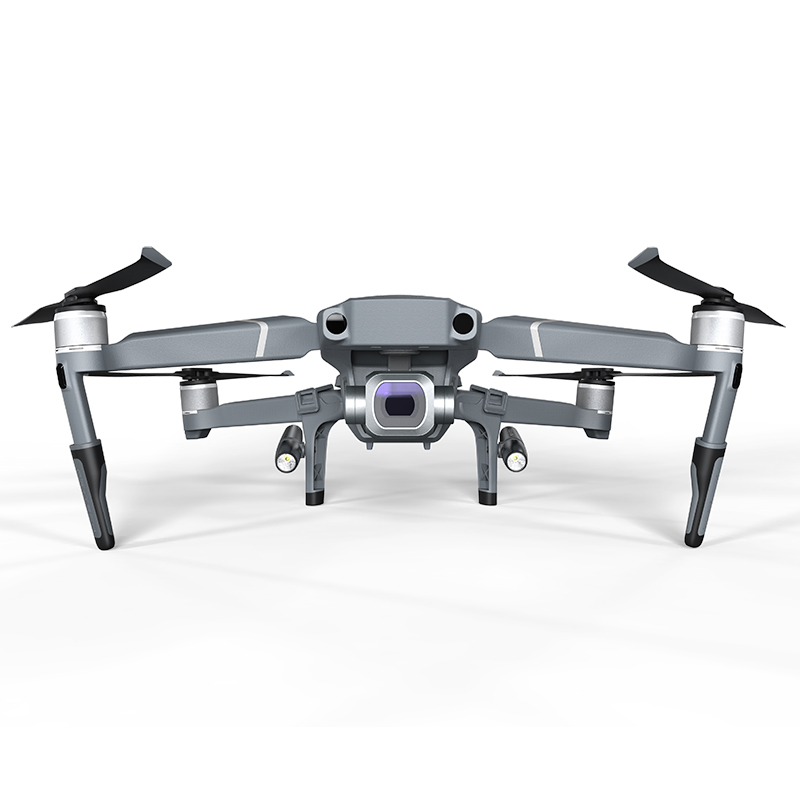 DJI Mavic 2 Landegestell-Erweiterung und Dual-LED-Scheinwerfer