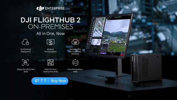 DJI FlightHub 2 AIO On-Premises Server + Dongle