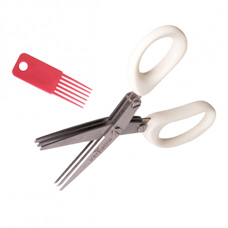 Véritable® Kleine 3-Klingen-Schere für Kräuter