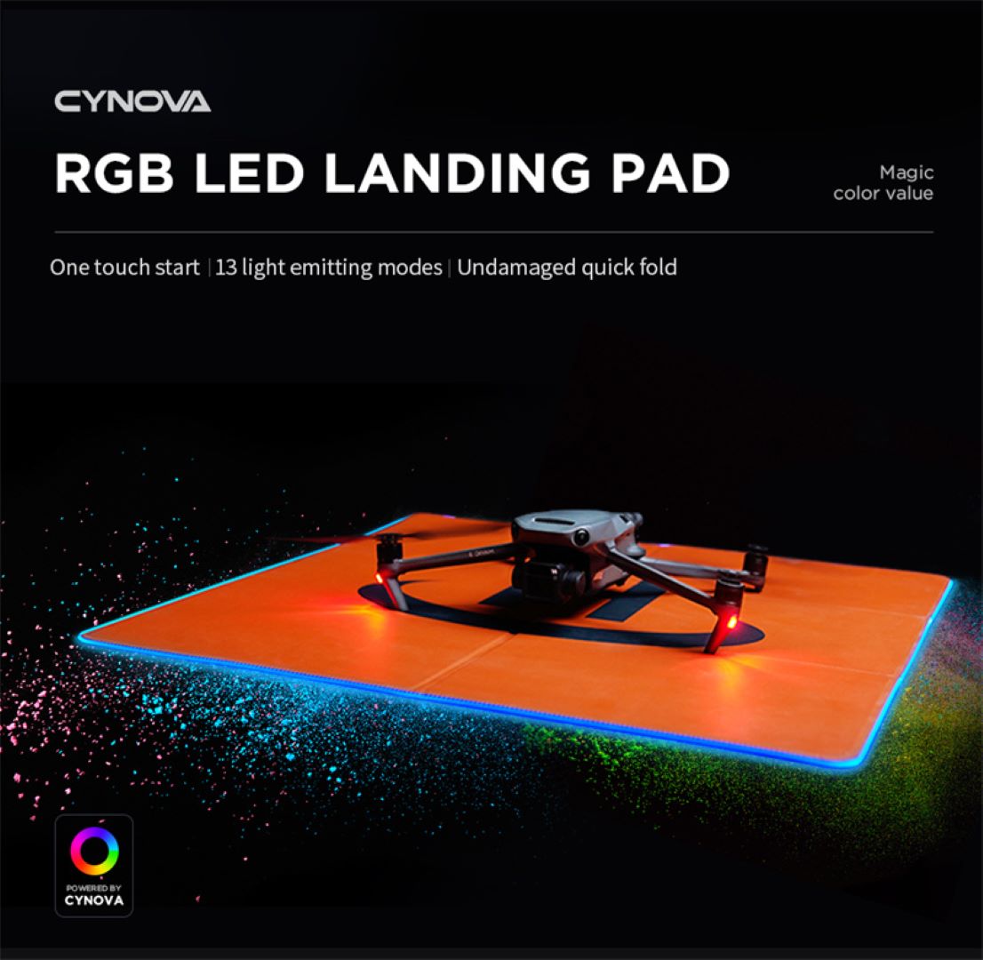 CYNOVA Landing Pad mit LED, 65"65cm