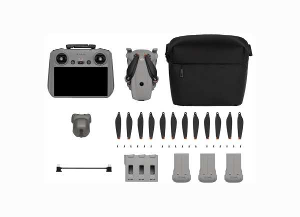DJI-Drohne mit RC-2-Fernsteuerung, weitere Ansicht