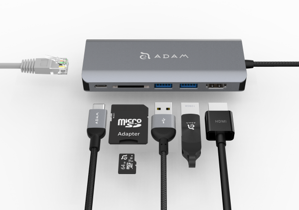 CASA HUB A01 | Grau | 6 Port USB-C Hub