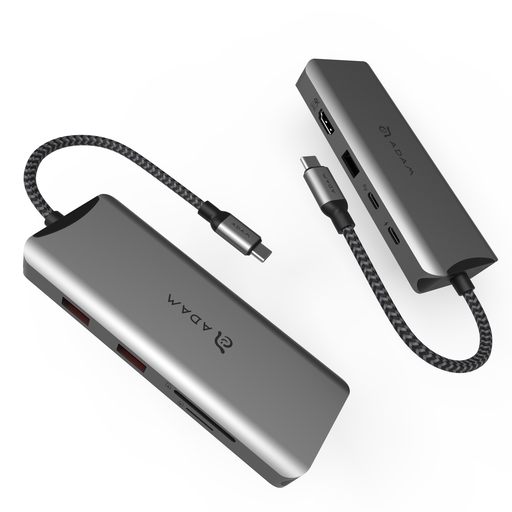 CASA HUB A09 | Grau | USB-C 3.1 Gen 2 9-in-1 Hub