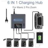 DJI Mavic 2 / Mavic 2 Enterprise - Serie 6 in 1 Mehrfach - Ladegerät DJI Mavic 2 / Mavic 2 Enterprise - Serie 6 in 1 Mehrfach - Ladegerät