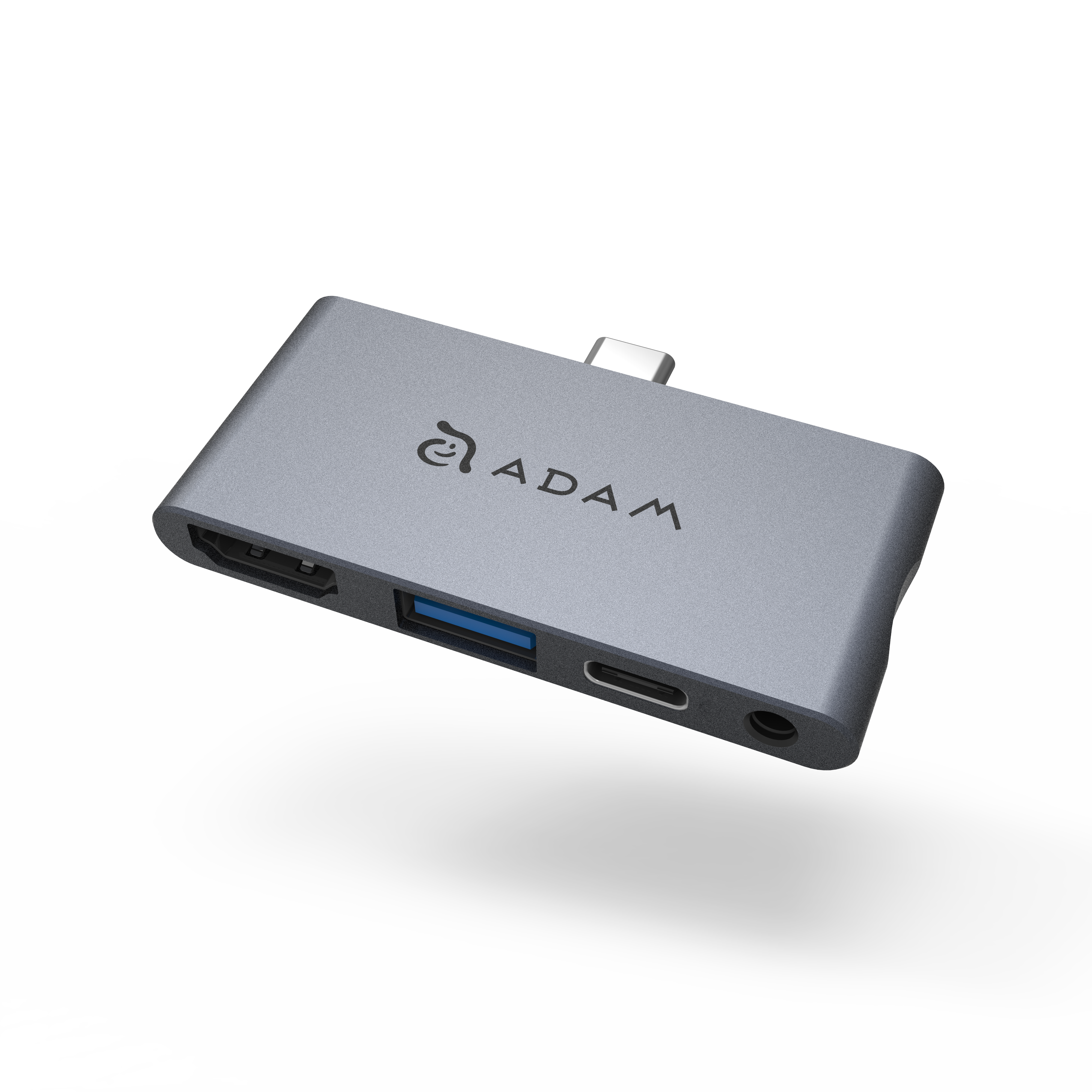 CASA HUB i4 | Grau | 4 Port Hub für iPad Pro