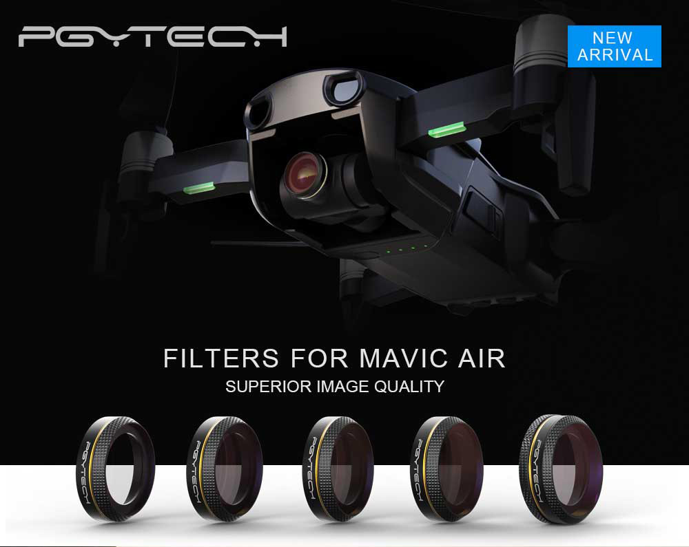 Polfilterset für DJI Mavic Air (ND4-PL, ND8-PL, ND16-PL, ND32-PL)
