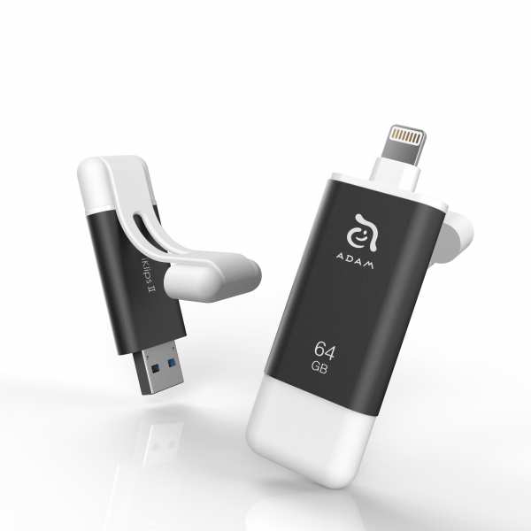 iKlips II - Lightning und USB 3.1 Flashspeicher | Grau | 64GB